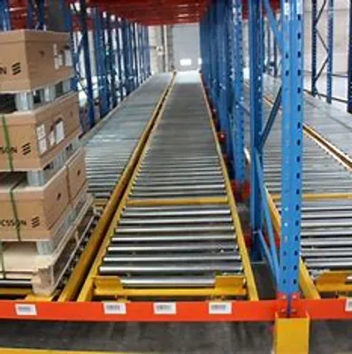 Système racking entreposage